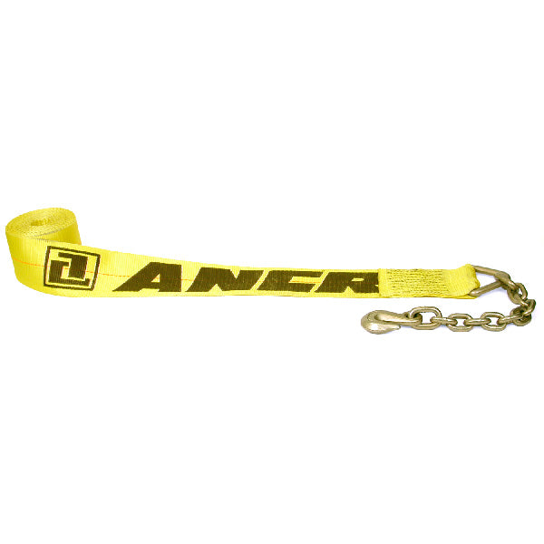 4" Web Strap Assembly with Flat Hook