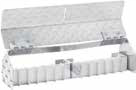 Metallic rectangular object with a textured surface