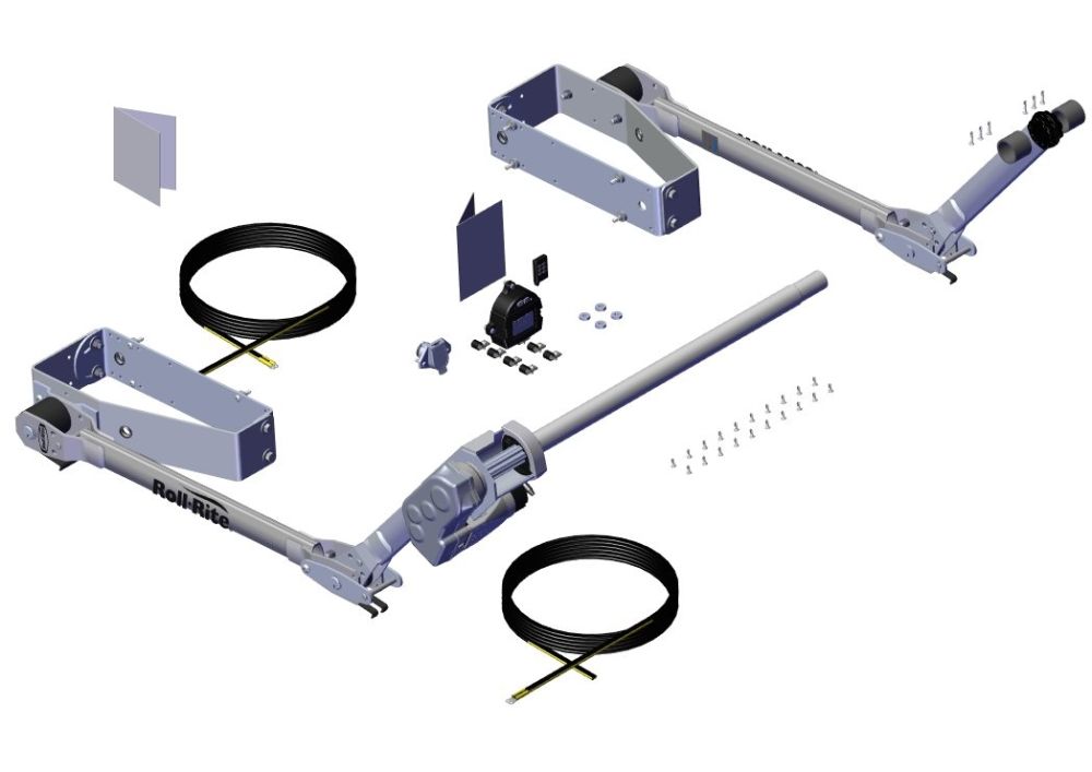 RollRite® Dual Arm Conversion Kit Electric for Grain Trailers